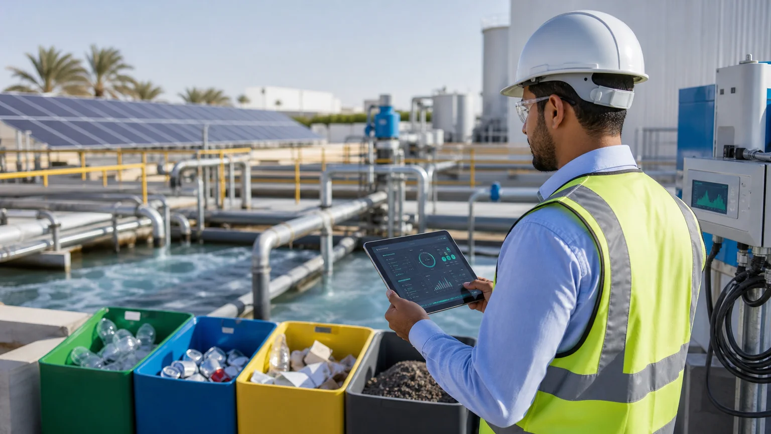 Resource efficiency and circular economy initiatives in Saudi Arabia