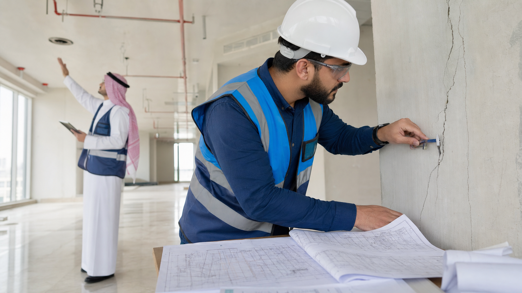 Engineering illustration for Structural Assessment vs Property Inspection: What’s the Difference?